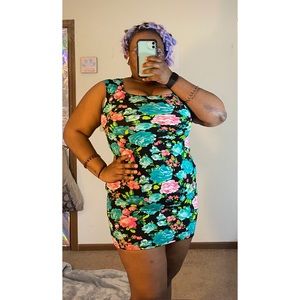 Floral Bodycon Dress